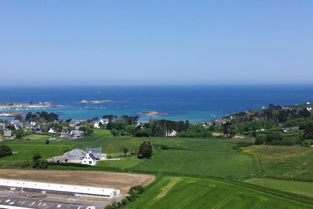 Maison Bretonne Renovee Proche Bourg Et Plages Villa Plouguerneau Luaran gambar