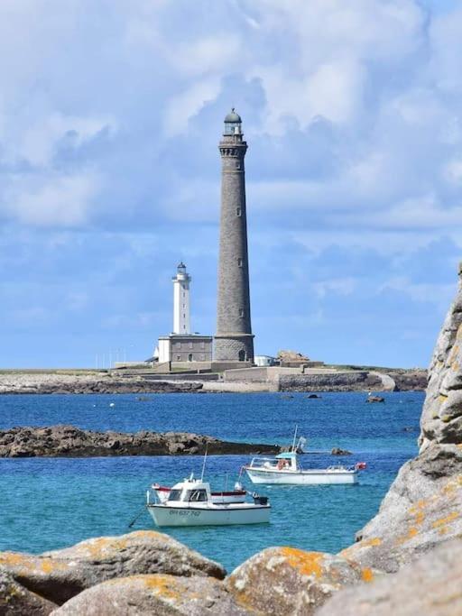 Maison Bretonne Renovee Proche Bourg Et Plages Villa Plouguerneau Luaran gambar