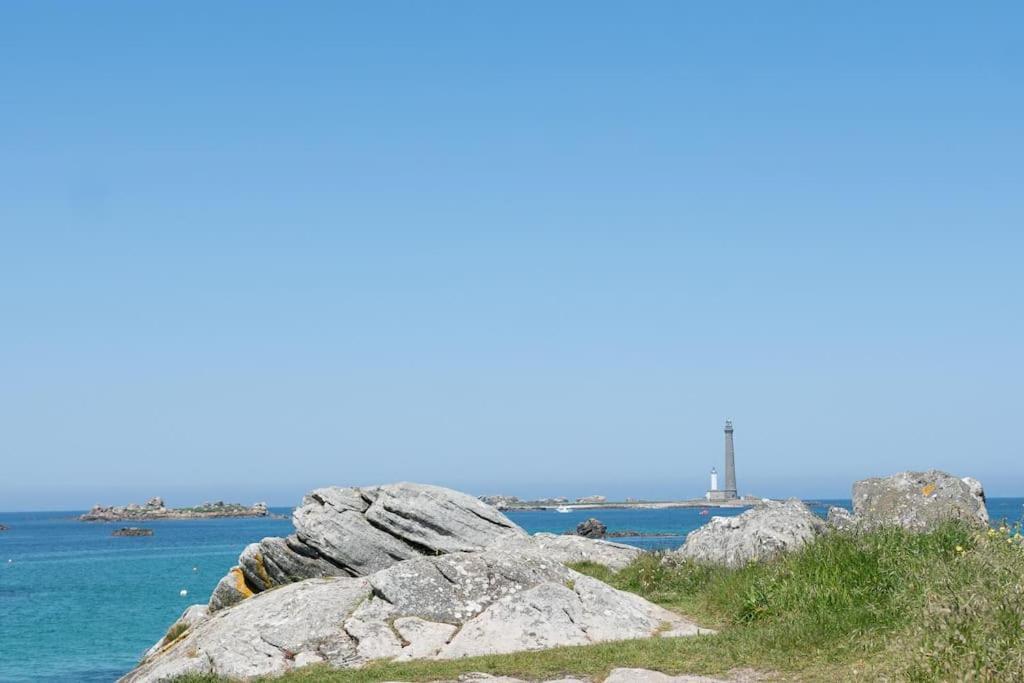 Maison Bretonne Renovee Proche Bourg Et Plages Villa Plouguerneau Luaran gambar